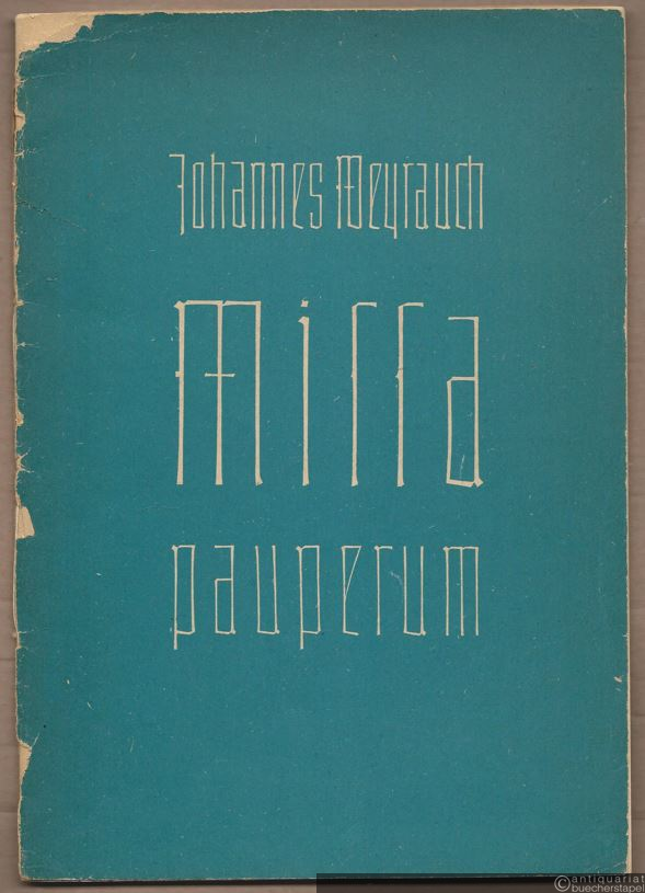  - Missa pauperum für dreistimmigen gemischten Chor und Orgel (1952).