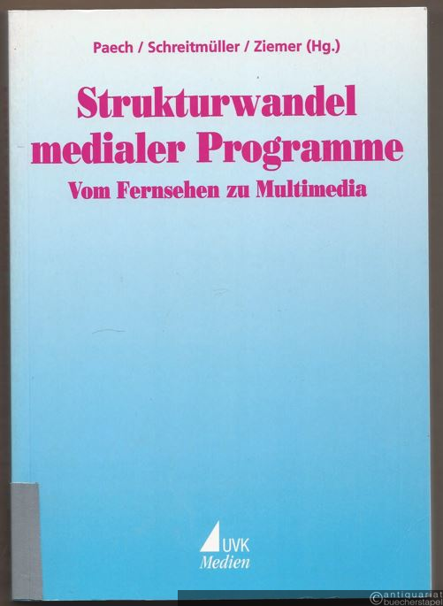  - Strukturwandel medialer Programme. Vom Fernsehen zu Multimedia.