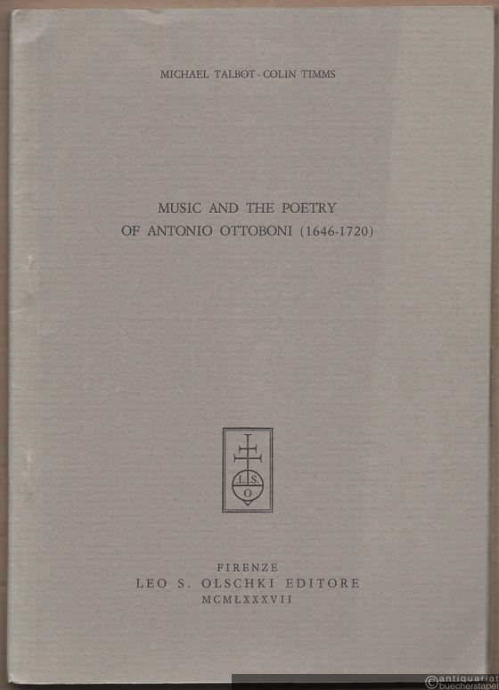  - Music and the Poetry of Antonio Ottoboni (1646 - 1720).