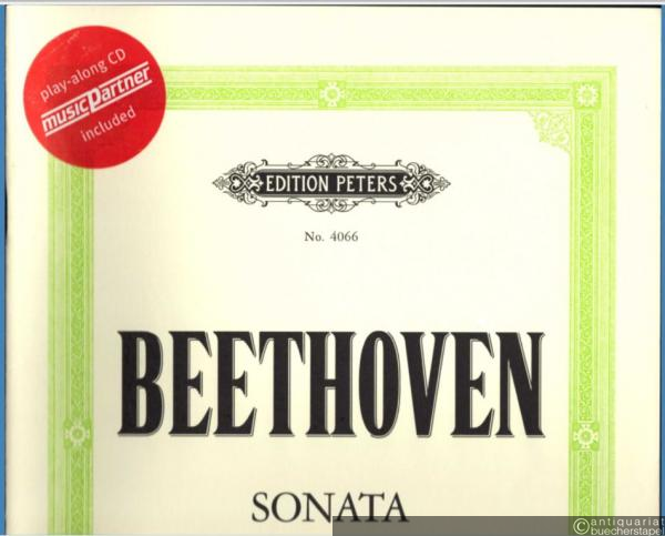 - Sonata for Violin and Piano / für Violine und Klavier, Op. 24 [F-Dur] "Spring Sonata" (= Edition Peters, No. 4066). Play-along CD included.