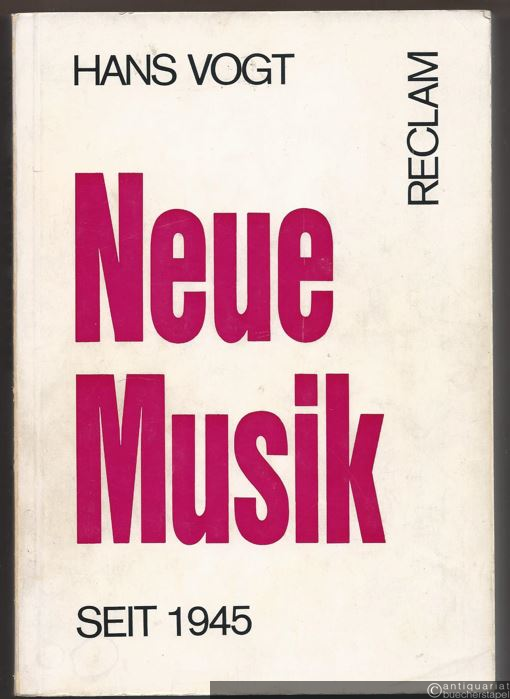  - Neue Musik seit 1945.