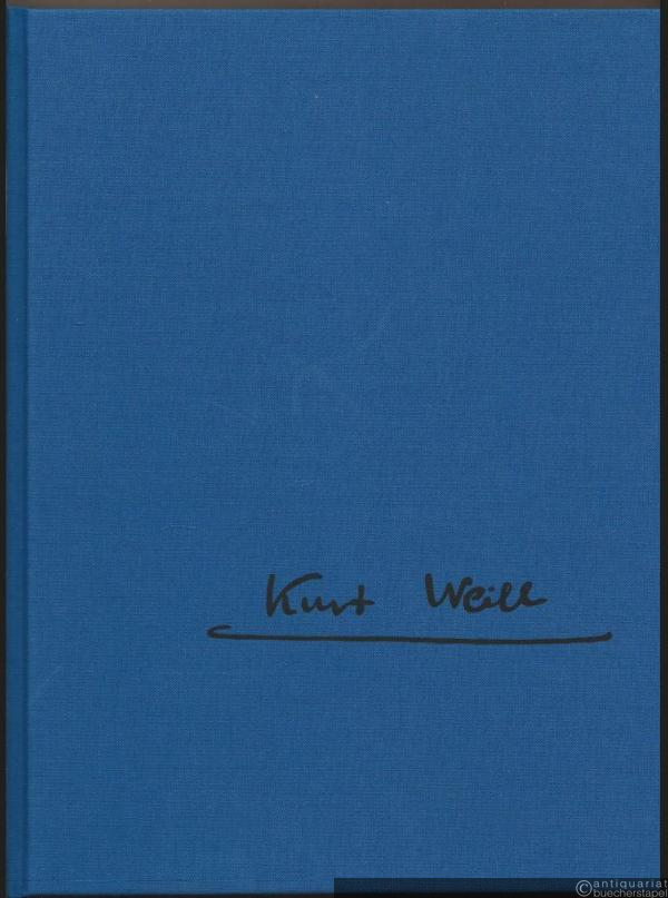  - Lady in the Dark. A Musical Play in Two Acts (= The Kurt Weill Edition. Critical Report, Series I: Stage, Volume 16).