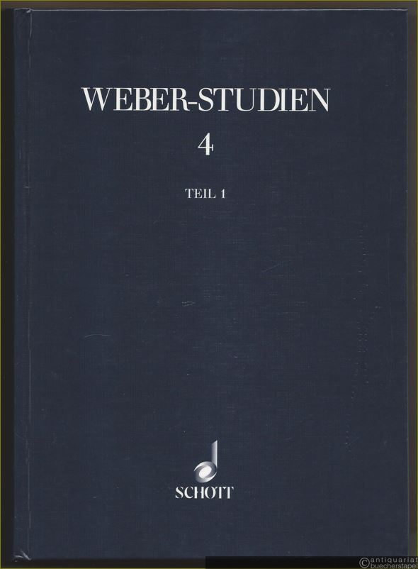  - Die Schriften des Harmonischen Vereins. Teil 1: 1810-1812. Texte von Alexander von Dusch, Johann Gänsbacher, Giacomo Meyerbeer und Gottfried Weber (= Weber-Studien, Band 4. ED 8984).