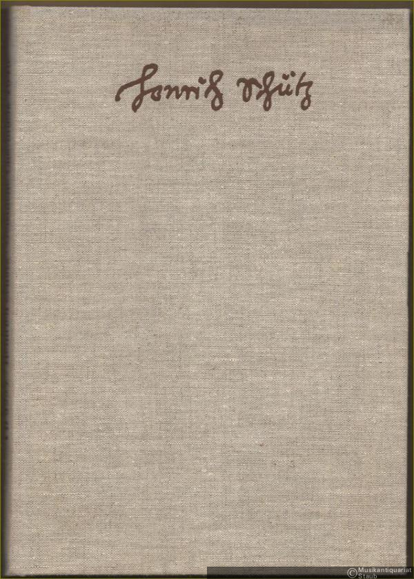  - Geistliche Chormusik 1648 (= Breitkopf & Härtels Partiturbibliothek, Nr. 3954). Partitur.