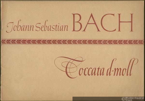  - Toccata d-Moll für Cembalo (Klavier).
