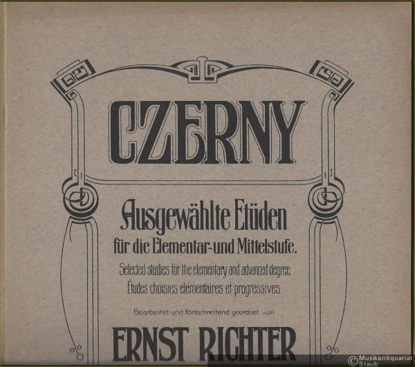  - Leichtere Mittelstufe (= Ausgewählte Etüden für die Elementar- und Mittelstufe, Heft II).
