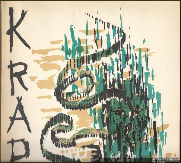  - Krapp ou La derniere bande. Opera / The last Tape / Krapp oder Das letzte Band, Op. 81 (1959). Oper [Klavierauszug / Vocal Score].
