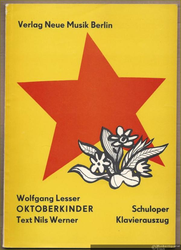  - Oktoberkinder. Schuloper. Klavierauszug.