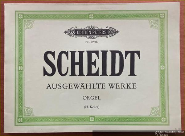 - Ausgewählte Werke für Orgel und Klavier (= Edition Peters, Nr. 4393b).