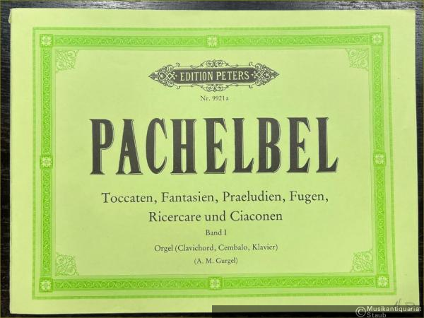 - Toccaten, Fantasien, Präludien, Fugen Ricercare und Ciaconen für Orgel (Clavichord, Cembalo, Klavier), Band II (= Edition Peters, Nr. 9921a).