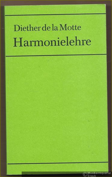  - Harmonielehre.