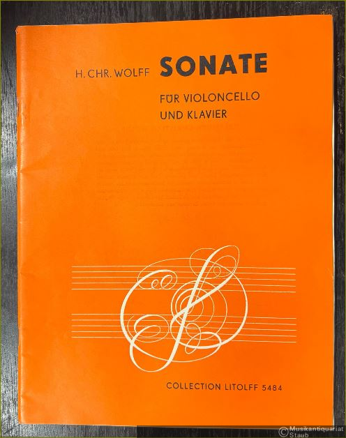  - Sonate für Violoncello und Klavier, Opus 38d (1945) (= Collection Litolff 5484).