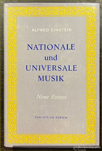  - Nationale und universale Musik. Neue Essays.