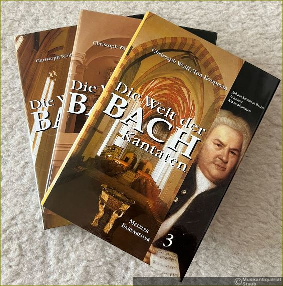  - Die Welt der Bach-Kantaten. Bände 1-3 [so vollständig].