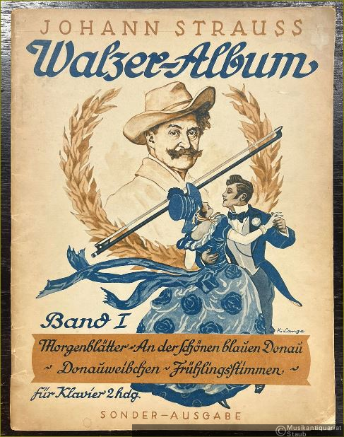  - Walzer-Album für Klavier zweihändig, Band I. Sonder-Ausgabe.