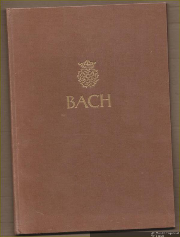  - Johann Sebastian Bach. Neue Ausgabe sämtlicher Werke. Serie VI, Band 3. Werke für Flöte. Kritischer Bericht.