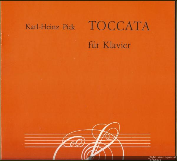  - Toccata für Klavier (1965) (= Collection Litolff, Nr. 5420).