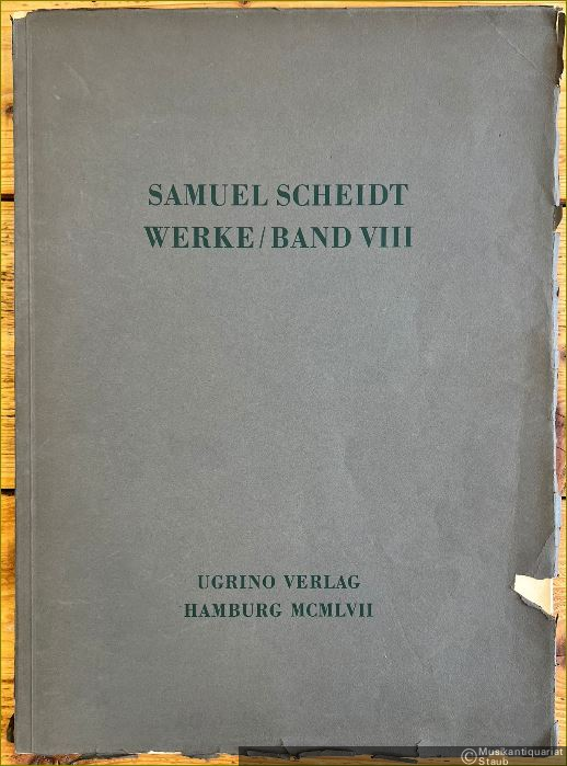  - Geistliche Konzerte, Teil I (= Samuel Scheidts Werke, Band VIII).