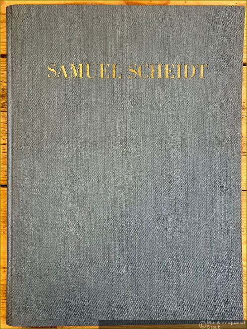  - Samuel Scheidts Werke, Band X. Geistliche Konzerte, Teil III (1. Halbband, Nr. I-XIV) (= DVfM 4760).