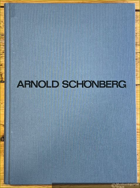  - Lieder mit Klavierbegleitung (= Arnold Schönberg. Sämtliche Werke, Abteilung I: Lieder und Kanons. Reihe A, Band 1).