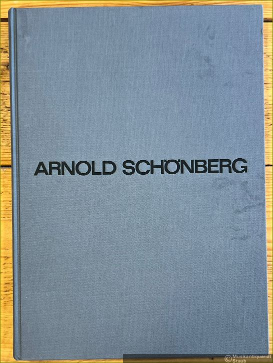  - Lieder mit Klavierbegleitung II (= Arnold Schönberg. Sämtliche Werke, Abteilung I: Lieder. Reihe A, Band 2).