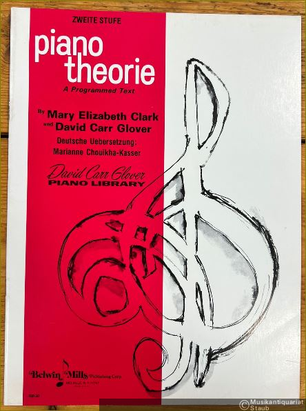  - Piano Theorie. A programmed text. Zweite Stufe (= David Carr Glover Piano Library. FOR 30).