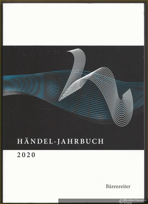  - Händel-Jahrbuch. 66. Jahrgang 2020.