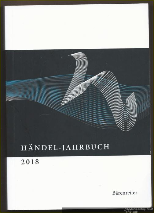  - Händel-Jahrbuch. 64. Jahrgang 2018.