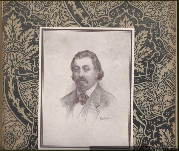  - Musiker Portraits / Portraits Musicaux. H. Wieniawski. Album für Violine und Klavier (= Edition Schott Nr. 518). Klavierpartitur u. Violine.