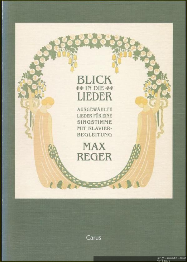  - Blick in die Lieder. Ausgewählte Lieder für eine Singstimme mit Klavierbegleitung (= CV 40.777).