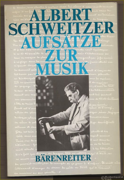  - Aufsätze zur Musik.
