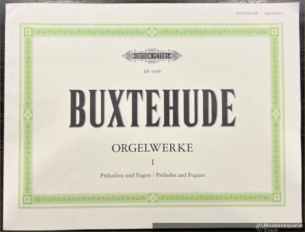  - Orgelwerke, Band I: Praeludien und Fugen, Toccata, Passacaglia, Ciacona, Canzonetta (= Edition Peters, Nr. 4449).