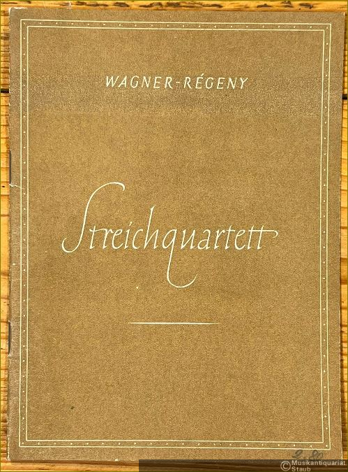  - Streichquartett (1948) [Taschenpartitur].