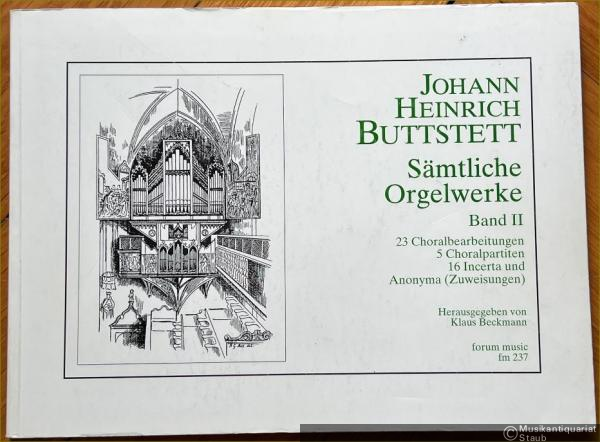  - Sämtliche Orgelwerke, Band II (= forum music, 237).