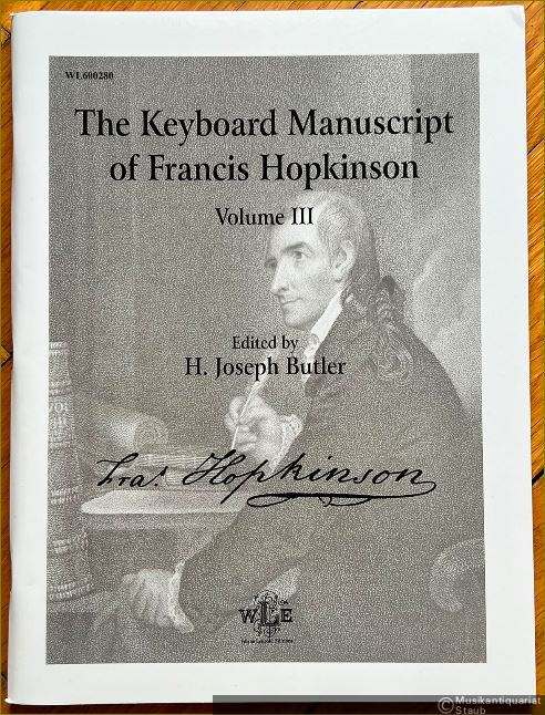  - The Keyboard Manuscript of Francis Hopkinson, Volume III.