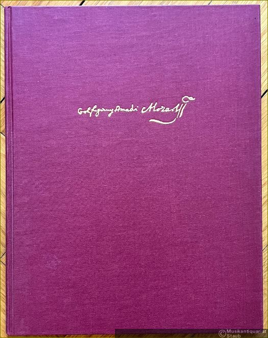  - Davide penitente. Kantate [KV 469] (= Wolfgang Amadeus Mozart. Neue Ausgabe sämtlicher Werke. Serie I, Geistliche Gesangswerke, Werkgruppe 4: Oratorien, Geistliche Singspiele und Kantaten, Band 3). BA 4603.