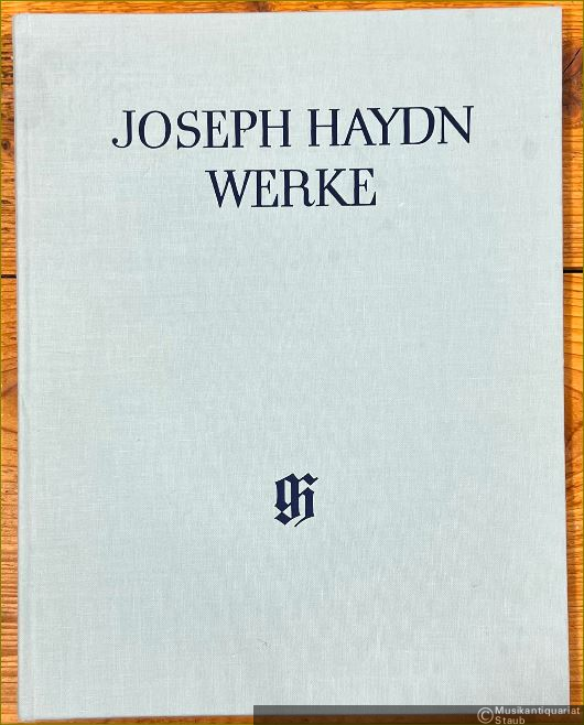  - Volksliedbearbeitungen Nr. 1-100. Schottische Lieder (= Joseph Haydn. Werke, Reihe XXXII, Band 1). Partitur.