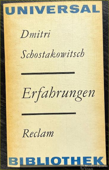  - Erfahrungen. Aufsätze, Erinnerungen, Reden, Diskussionsbeiträge, Interviews, Briefe (= Reclams Universal-Bibliothek 947).
