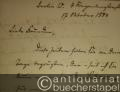 Eigh. Brief m. U. Berlin, 17. Oktober 1880. 16 S. (20 x 12,5 cm). Mit e. Adresse. An eine Freundin [die Frau seines Freundes Fritz Esser in Köln].