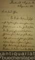 Eigh. Brief m. U. Berlin, 30. Dezember 1880. 4 S. (20 x 12,5 cm). Mit e. Adresse. An eine Freundin, Frau Esser.