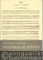 Giacomo Carissimi (1604-1674). Historia di Jephte a 6 voc. et organo. Partitur.