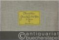 Notenbüchlein des Johann Kaspar Ferdinand Fischer (1650-1737) für Klavier (= Edition Schott, Nr. 3770). Erstdruck.