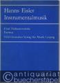 Fünf Orchesterstücke (1938) (= Hanns Eisler Instrumentalmusik, DVfM 3694). Partitur.