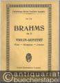 Violin-Konzert D Dur - Re majeur - D major op. 77 (= Edition Eulenburg, No. 716).