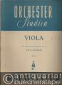 Orchesterstudien für Viola, Heft 10 (= Orchesterstudien für alle Instrumente. Eine Sammlung der wichtigsten Stellen aus Opern, Oratorien, Symphonien und anderen Werken, Nr. 660).