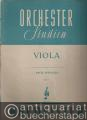 Orchesterstudien für Viola, Heft 14 (= Orchesterstudien für alle Instrumente. Eine Sammlung der wichtigsten Stellen aus Opern, Oratorien, Symphonien und anderen Werken, Nr. 791).