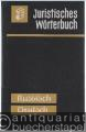 Juristisches Wörterbuch Russisch-Deutsch.