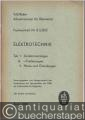 Fachwortheft Nr. 8 D/R/E. Elektrotechnik. Teil 1: Starkstromanlagen. A: - Freileitungen. 1. Maste und Gründungen.