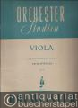 Orchesterstudien für Viola, Heft 13 (= Orchesterstudien für alle Instrumente. Eine Sammlung der wichtigsten Stellen aus Opern, Oratorien, Symphonien und anderen Werken, Nr. 663).