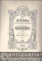 30 Etüden in fortschreitender Schwierigkeit von Stephen Heller Op. 46 (= Edition Peters, [Nr. 3562]).